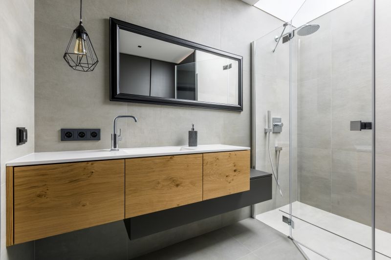 Modern Bathroom with Floating Vanity